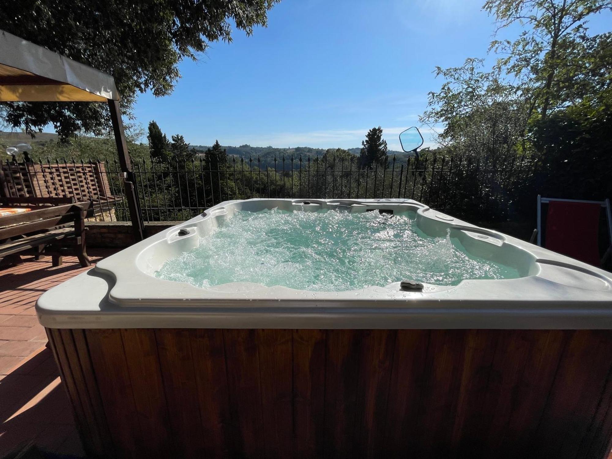 Intero Appartamento Con Private Pool E Jacuzzi Podere Settefrati Montaione Εξωτερικό φωτογραφία